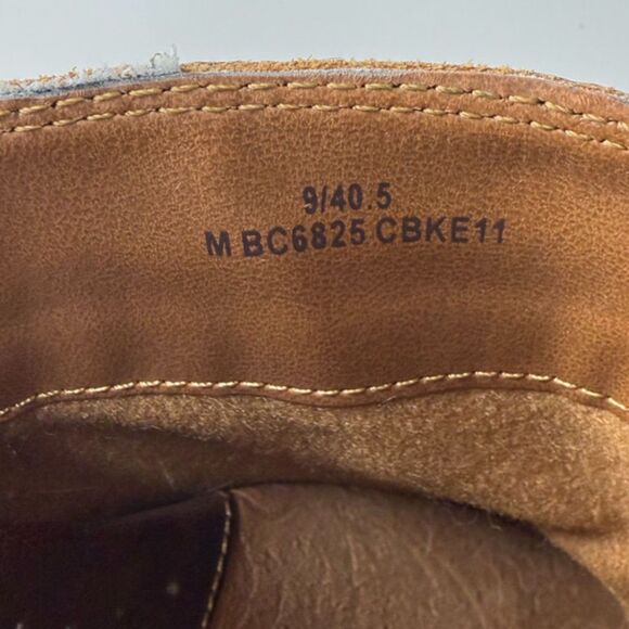 b.ø.c Born Concept Brown Leather Mule Clogs Heeled Slip On Shoes - Women’s 9 - Picture 8 of 9